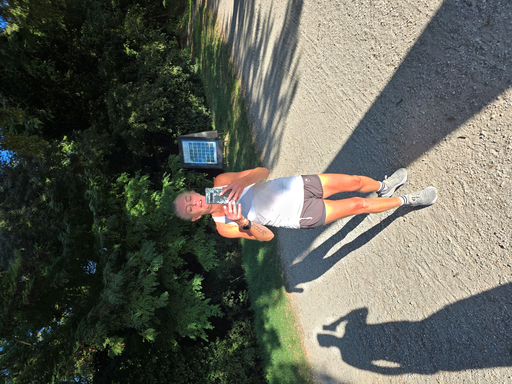 Running the Ferrara ramparts cycleway