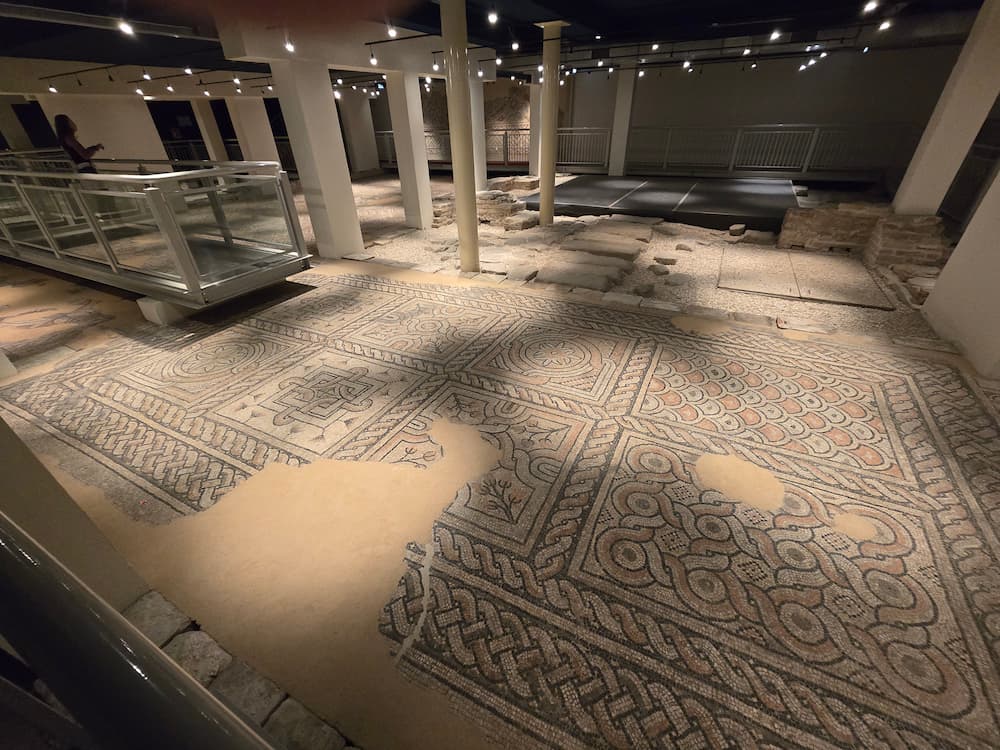 Ancient Roman mosaic floor, Ravenna